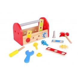 Trusa de unelte si scule din lemn tooky toy