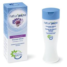 Lapte demachiant delicat pentru ochi, cu albastrele, naturissima, 150 ml