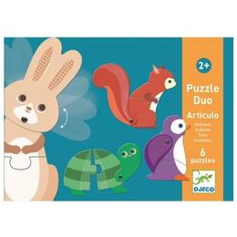 Puzzle duo mobil animale djeco