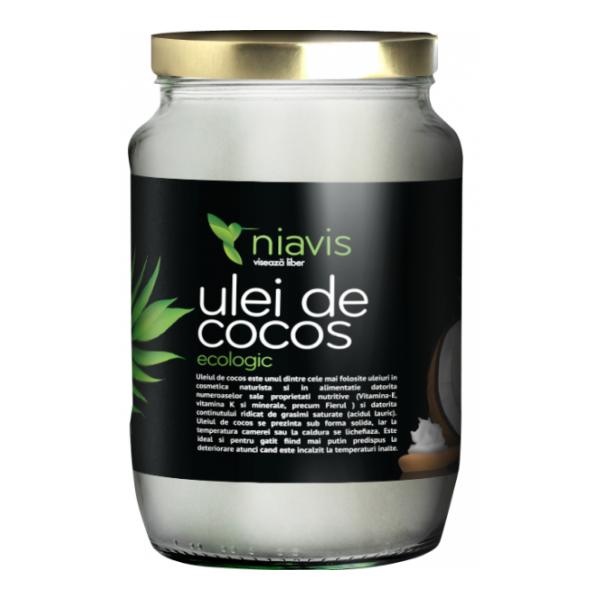 Ulei de Cocos Ecologic Extravirgin Niavis, 500ml