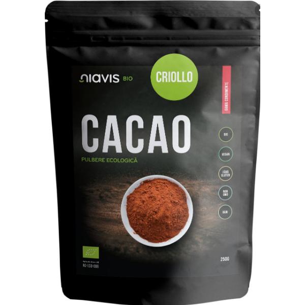 Pulbere de Cacao Ecologica Criollo Niavis, 250g