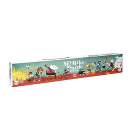 Puzzle londji, drumul lung cu bicicleta
