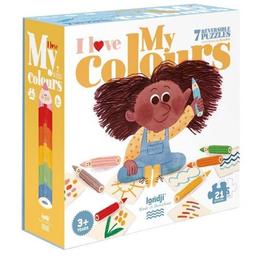 Puzzle londji, iubim culorile