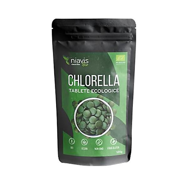 Chlorella Tablete Ecologice Niavis, 125g