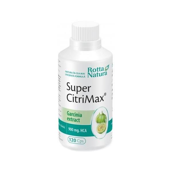 Super CitriMax Garcinia Extract Rotta Natura, 120 capsule