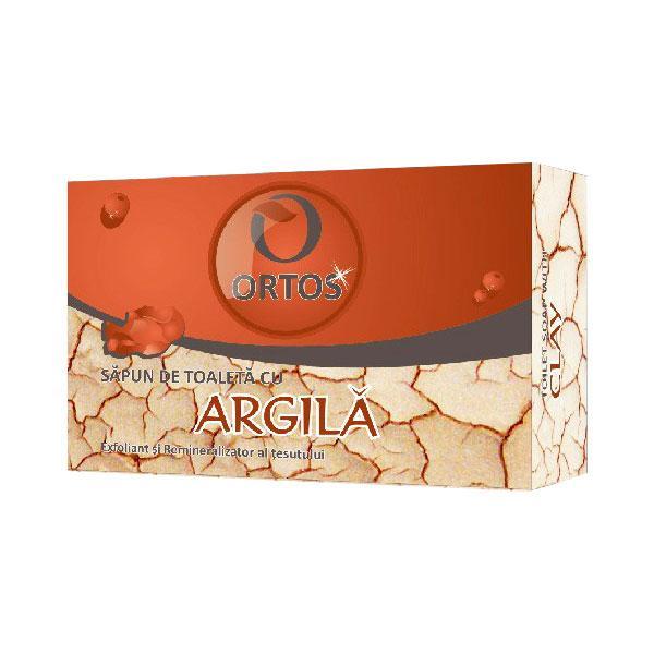 Sapun cu Argila Ortos Prod, 100g