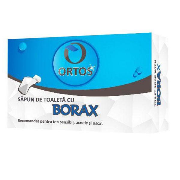 Sapun cu Borax Ortos Prod, 100 g 100 imagine noua