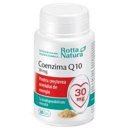 Coenzima q10 30mg rotta natura, 30 capsule