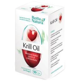 Krill oil 500mg rotta natura, 90 capsule