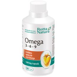 Omega 3-6-9 rotta natura, 90 capsule