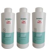 Pachet 3 x Sampon pentru Volum - Wella Professionals Invigo Volume Boost Bodifying Shampoo, 1000ml