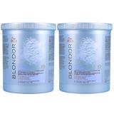Pachet 2 x Pudra Decoloranta - Wella Professionals Blondor Multi Blonde Powder 800 gr