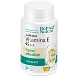 Vitamina E Naturala 45 U.I. Rotta Natura, 30 capsule