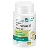 Vitamina E Naturala 100 U.I. Rotta Natura, 30 capsule