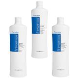 Pachet 3 x Sampon pentru Indreptarea Parului - Fanola Smooth Care Straightening Shampoo, 1000ml