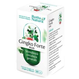 Ginkgo Forte Plus Rotta Natura, 90 capsule