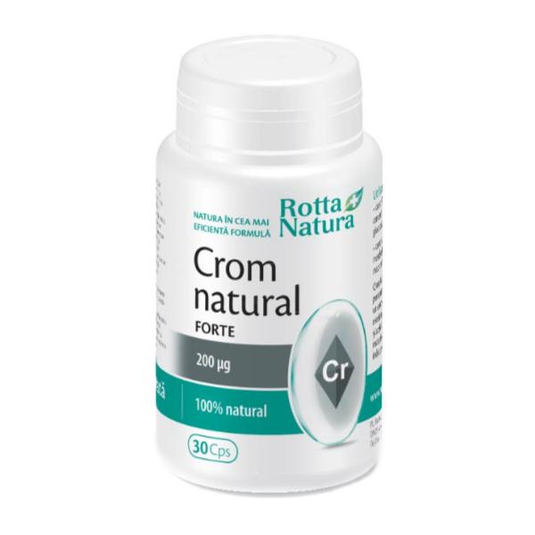 Crom natural forte rotta natura, 30 capsule