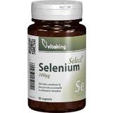 Seleniu Organic 100 MCG Vitaking, 90 capsule