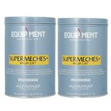 Pachet 2 x Pudra Decoloranta - Alfaparf Milano EQ Supermeches High Lift Powder Bleach, 400g