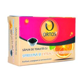 Sapun cu spirulina si portocale ortos prod, 100 g