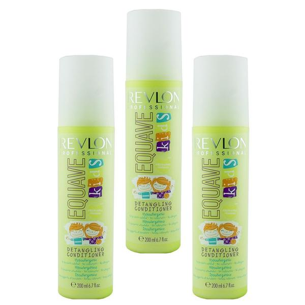 Pachet 3 x Balsam pentru Copii - Revlon Professional Equave Kids Detangling Conditioner 200 ml