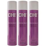 Pachet 3 x Fixativ CHI Farouk Magnified Volume Finishing Spray 340g