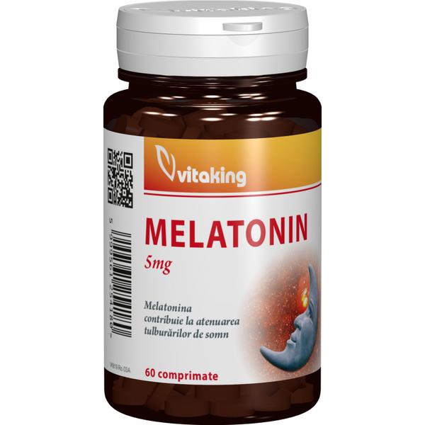 Melatonina 5 MG Vitaking, 60 comprimate