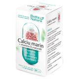 Calciu Marin + Vitamina D2 Naturala Rotta Natura, 30 capsule