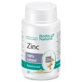 Zinc Natural Rotta Natura, 30 capsule