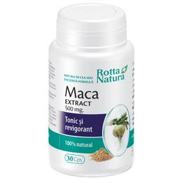 Maca extract 500mg rotta natura, 30 capsule