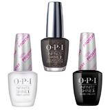 Set - OPI Infinite Shine - XOXO Top the Package with a Beau - Lac de Unghii Colorat OPI, Baza OPI, Top OPI