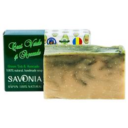 Sapun natural cu ceai verde si avocado savonia, 90g