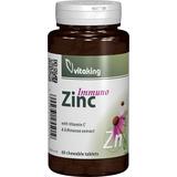 Immuno Zinc Vitaking, 60 comprimate masticabile