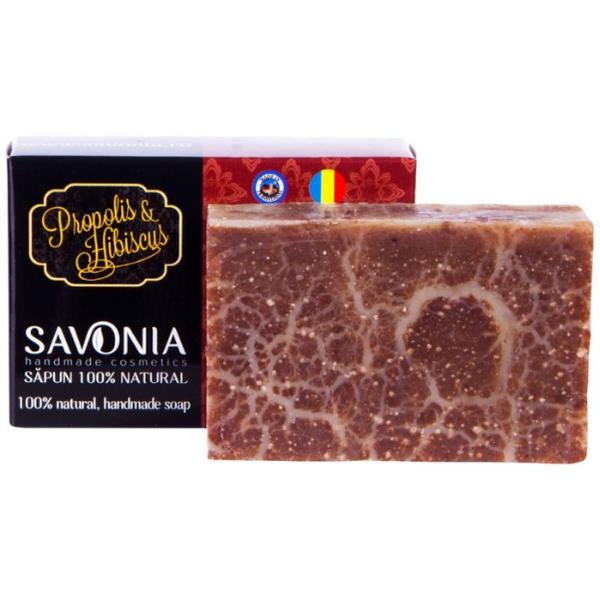 Sapun Natural cu Propolis si Hibiscus Savonia, 90g Savonia esteto.ro