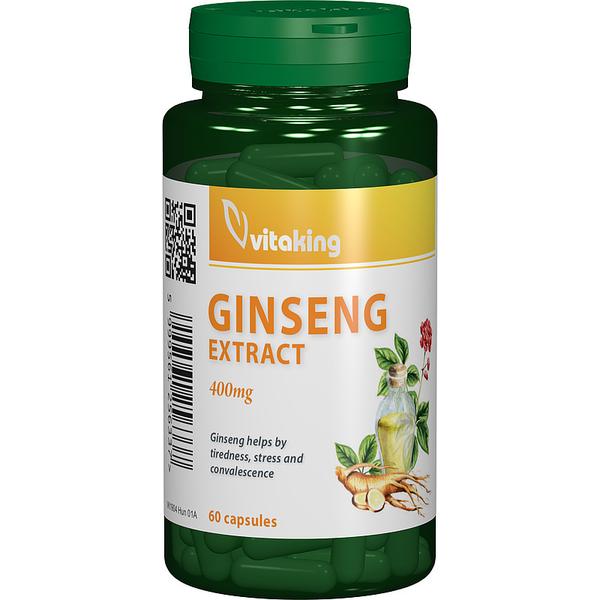Ginseng Extract 400MG Vitaking, 90 capsule