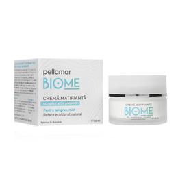 Crema matifianta pentru ten gras si mixt biome pellamar, 50 ml