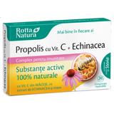 Propolis cu Vitamina C Naturala, Echinacea si Miere Rotta Natura, 30 comprimate masticabile