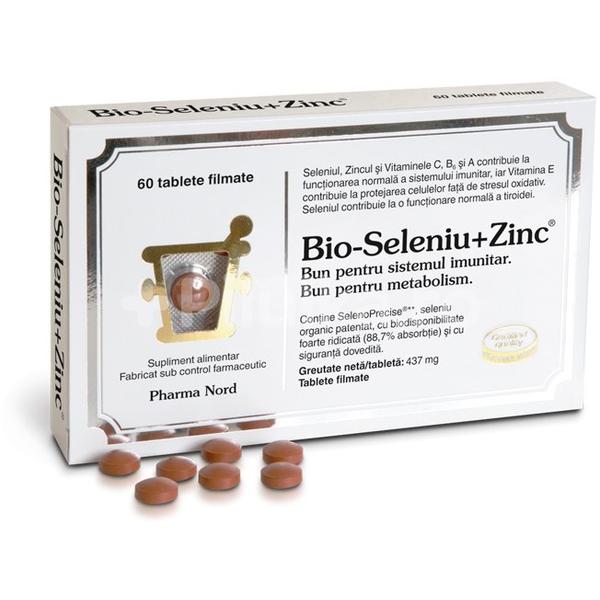 Bio-Seleniu + Zinc Pharma Nord, 60 comprimate