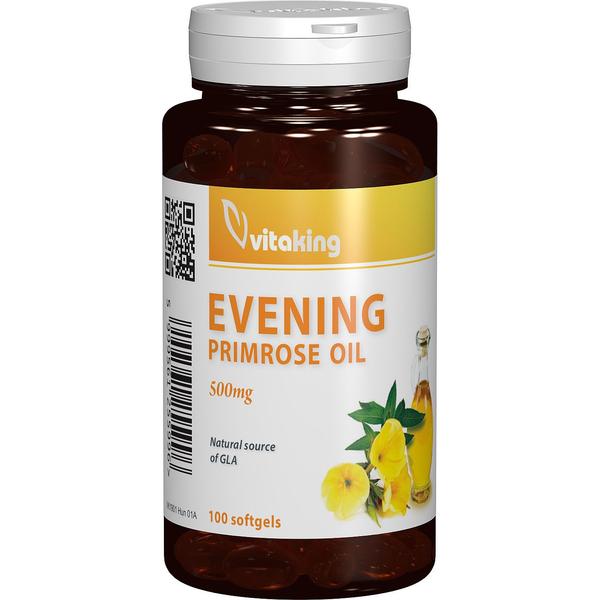 Evening Primrose Oil 500 MG Vitaking, 100 capsule