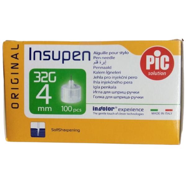 Ace Sterile Insulina 32g x 4mm Pic Artsana, 100 buc