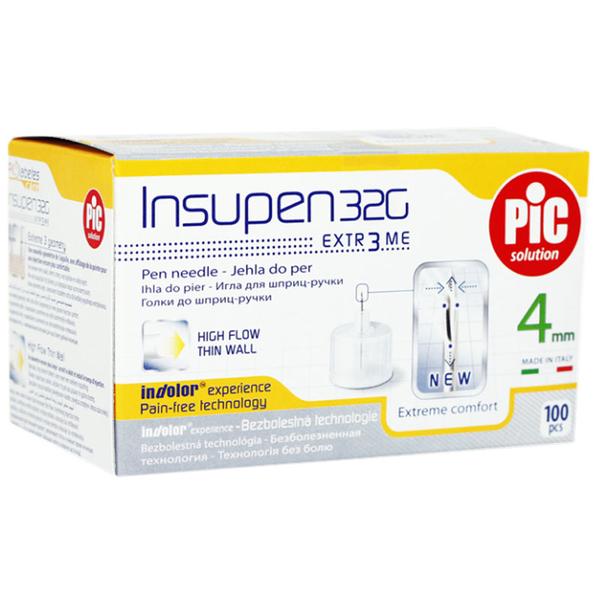 Ace sterile insulina 33g x 4mm pic artsana, 100 buc