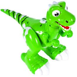 Jucarie interactiva MalPlay Dinozaur robot inteligent,scoate fum,senzori de miscare si telecomanda,sunete si lumini