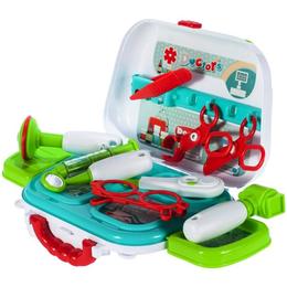 Trusa de doctor 2 in 1 MalPlay Geanta portabila cu accesorii doctor pentru copii