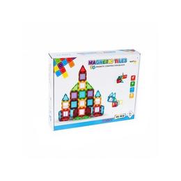 Set de constructie MalPlay piese magnetice pentru copii,45 elemente,3D multicolore