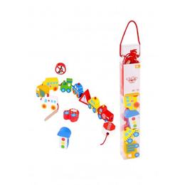 Vehicule de insirat din lemn tooky toy