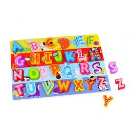Puzzle din lemn litere tooky toy