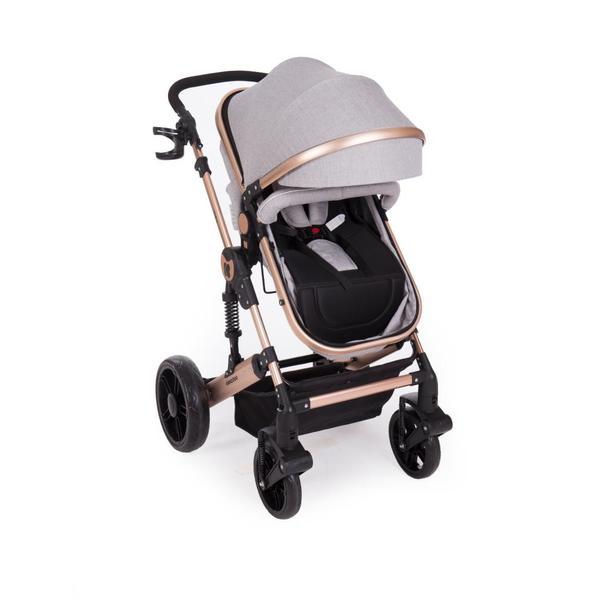 Carucior transformabil 2 in 1 darling grey ribbon