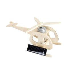 Set de construit - elicopter, machetă cu panou solar egmont