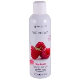 Exfoliant corp, cu zmeura, greenland, 200 ml