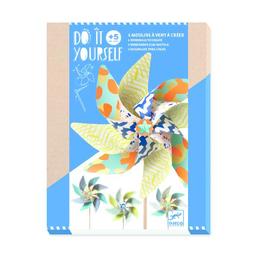 Set diy djeco, moriști de vânt, modele geometrice